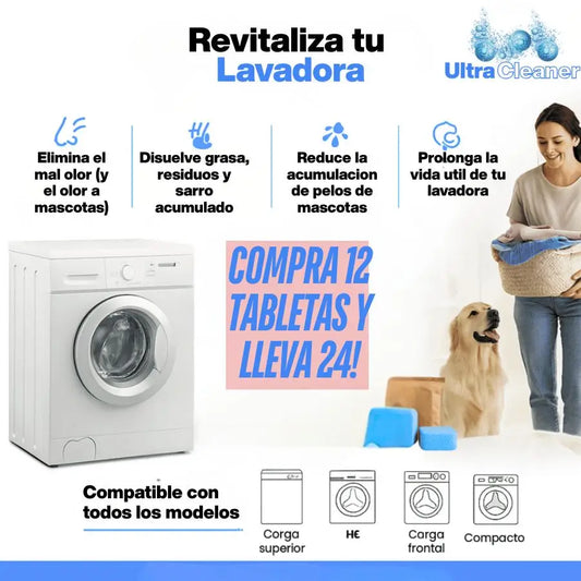 Pastillas para Lavadoras UltraCleaner™